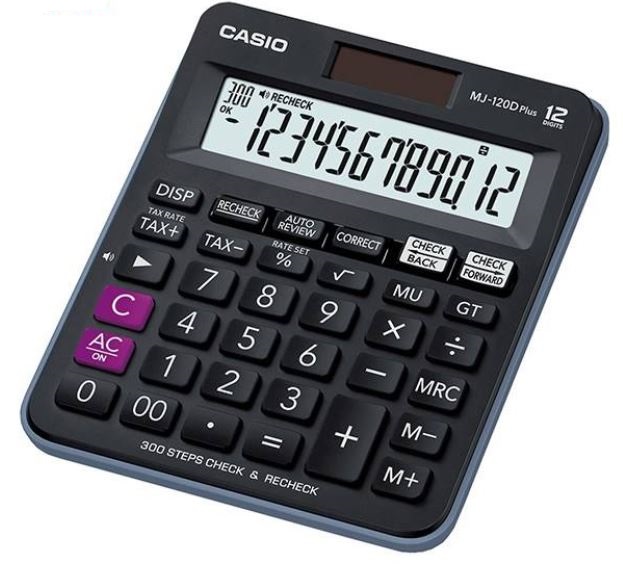 ماشین حساب مدل MJ-120D PLUS کاسیو
